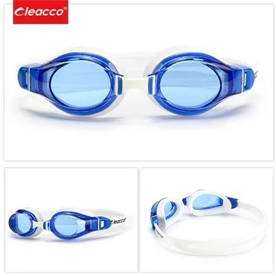 Окуляри для плавання Leacco one size Синій з білим SG1670