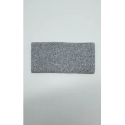 Пов’язка двошарова широка Тайм Malisa one size Сірий