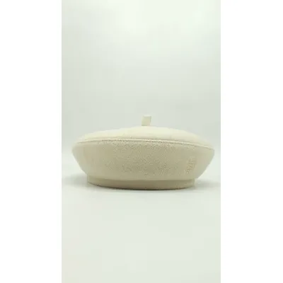 Берет формований кашеміровий з антенкою Paris 55-58 Топлене молоко