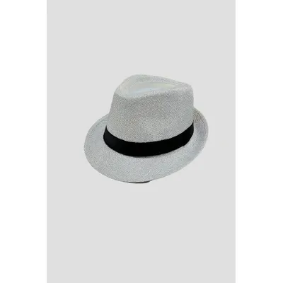 Капелюх класичний челентанка Fortune 57-59 Білий