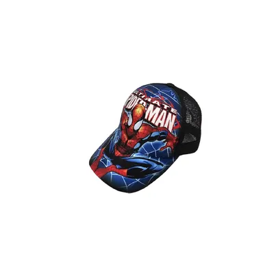 Бейсболка з сіткою та малюнком Спайдермен SPIDERMAN 52-55 Темно-синій 14202