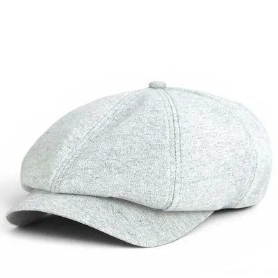 Кепка восьмиклинка хуліганка NewsBoy cap лляна VladAltex 55 Лляний 9214-6
