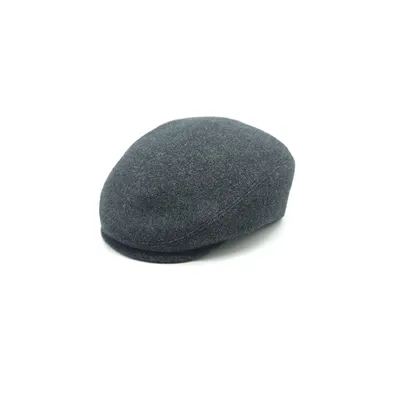 Кепі кашемірове Flat Cap 56-58 Темно-сірий