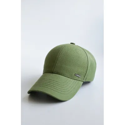 Бейсболка классическая однотонная Пирсинг KENT&AVER 55-56 Хаки 03110