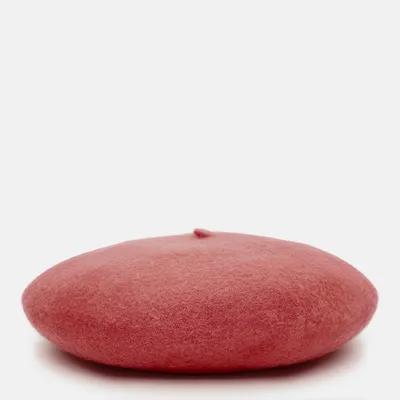 Берет класичний однотонний вовняний 56-58 Fortune Темно-лососевий