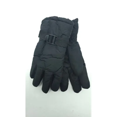 Рукавиці чоловічі плащові на хутрі one size Чорний