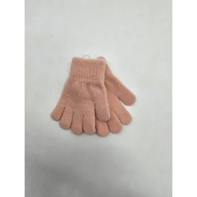 Рукавиці дитячі одинарні на вік 2-3 роки Рожевий 16013