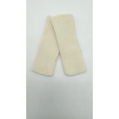 Рукавиці мітенки жіночі одинарні в’язані КІРА Malisa one size Шампань