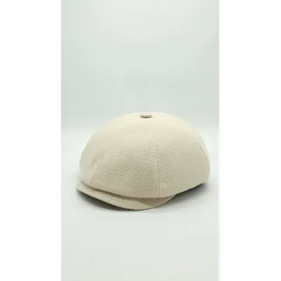 Кепі кашемірове восьмиклинка хуліганка Fortune 55-58 Топлене молоко