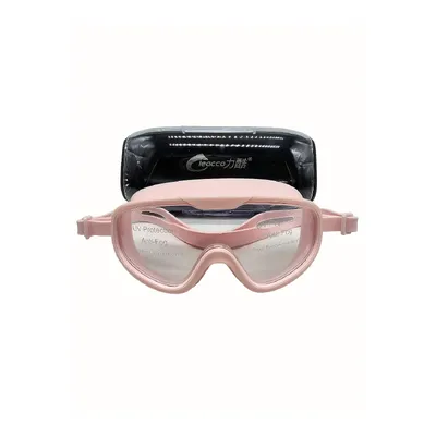 Окуляри маска для плавання Leacco one size Рожевий SG2001