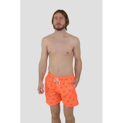 Шорти для плавання з принтом акули 2-719 FUBA XL Помаранчевий 12387