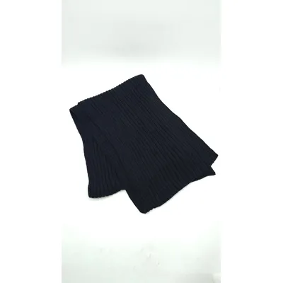 Шалик жіночий грубої в'язки одношаровий Carry Glory Kids 170x36см Чорний