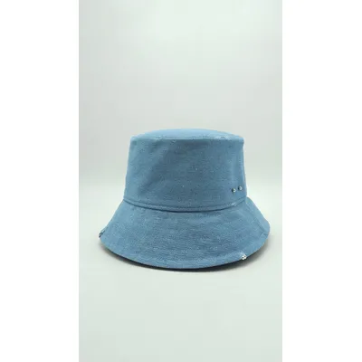 Панама джинсовая Bucket Hat Piercing Fortune 56 Голубой