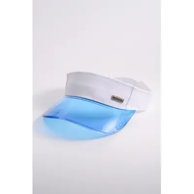 Козирок тенісний з силіконовим дашком KENT&AVER 55-59 Білий з синім 13486