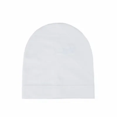 Шапка однотонна з одинарного трикотажу Холлі Talvi 50-52 Білий 14626