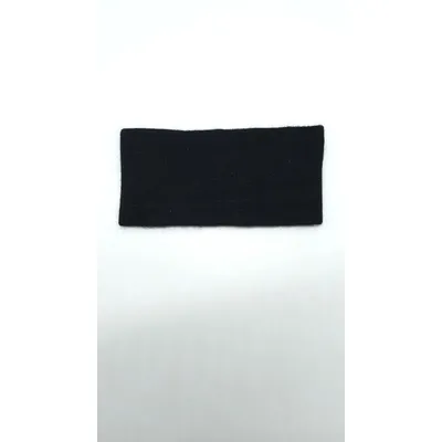 Пов’язка двошарова широка Тайм Malisa one size Чорний