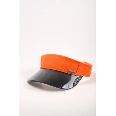 Козирок тенісний з силіконовим дашком KENT&AVER 55-59 Помаранчевий з чорним 13505