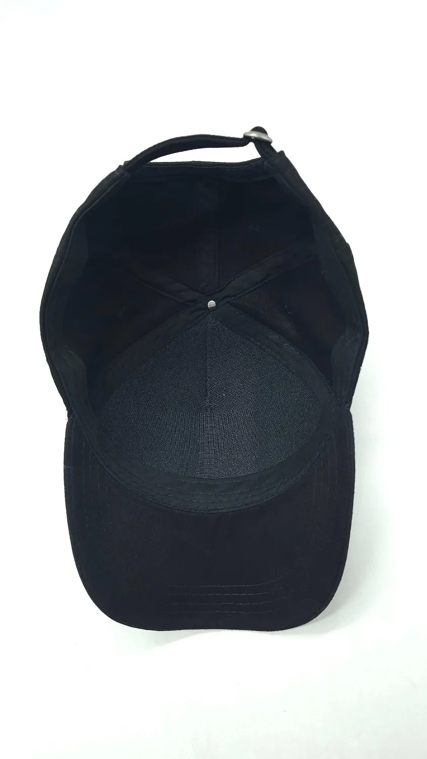 Бейсболка американка бавовняна однотонна Fortune 55-56 Чорний 