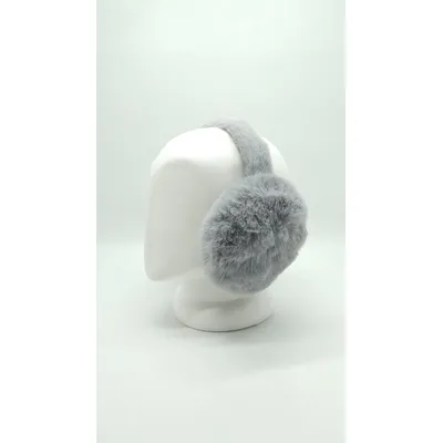 Наушники меховые с кролика SumWin one size Серый 7703-6