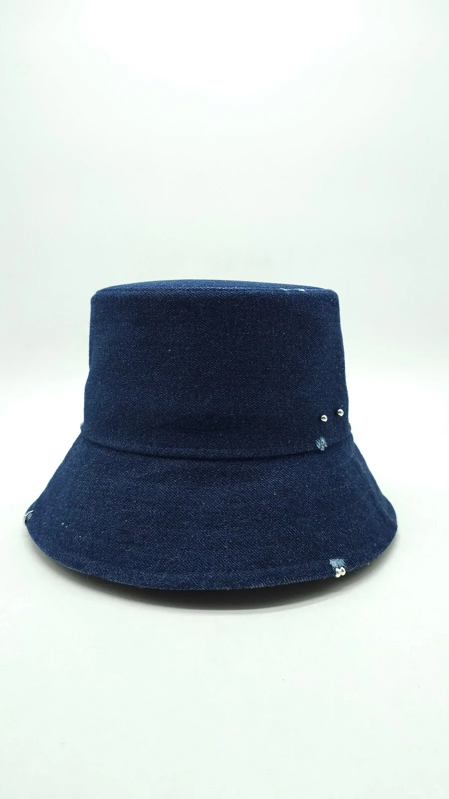 Панама джинсова Bucket Hat Piercing Fortune 56 Темно-синій 