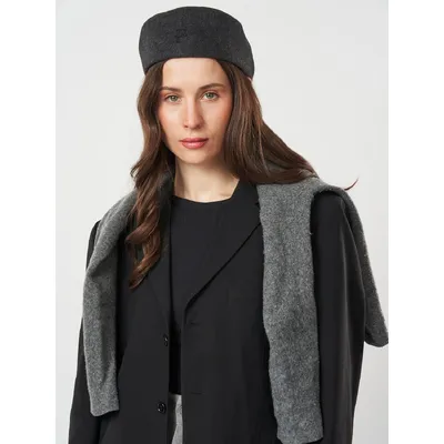 Кепі кашемірове Flat Cap Fortune 55-57 Темно-сірий