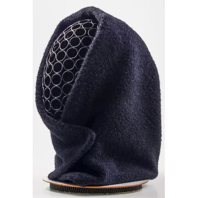 Капор капюшон ангоровий 56-60 Чорний