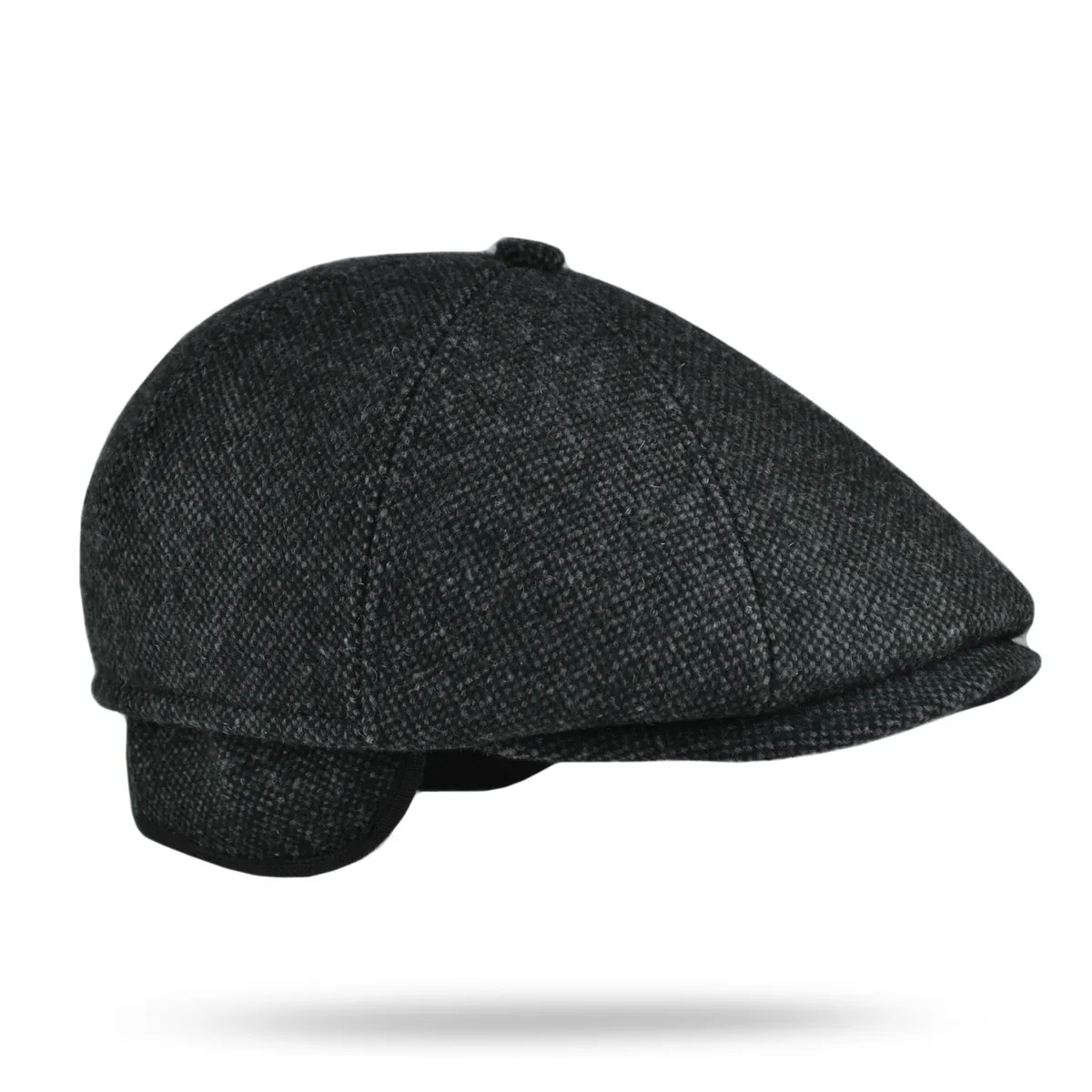 Кепка восьмиклинка твідова VladAltex 55 Темно-сірий 107-28 