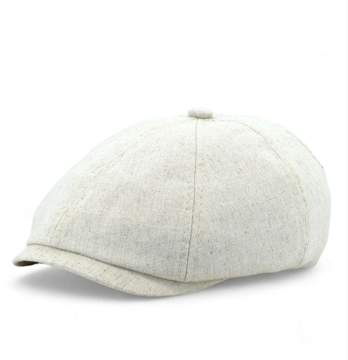 Кепка восьмиклинка хуліганка лляна VladAltex 52 Лляний 2-6 