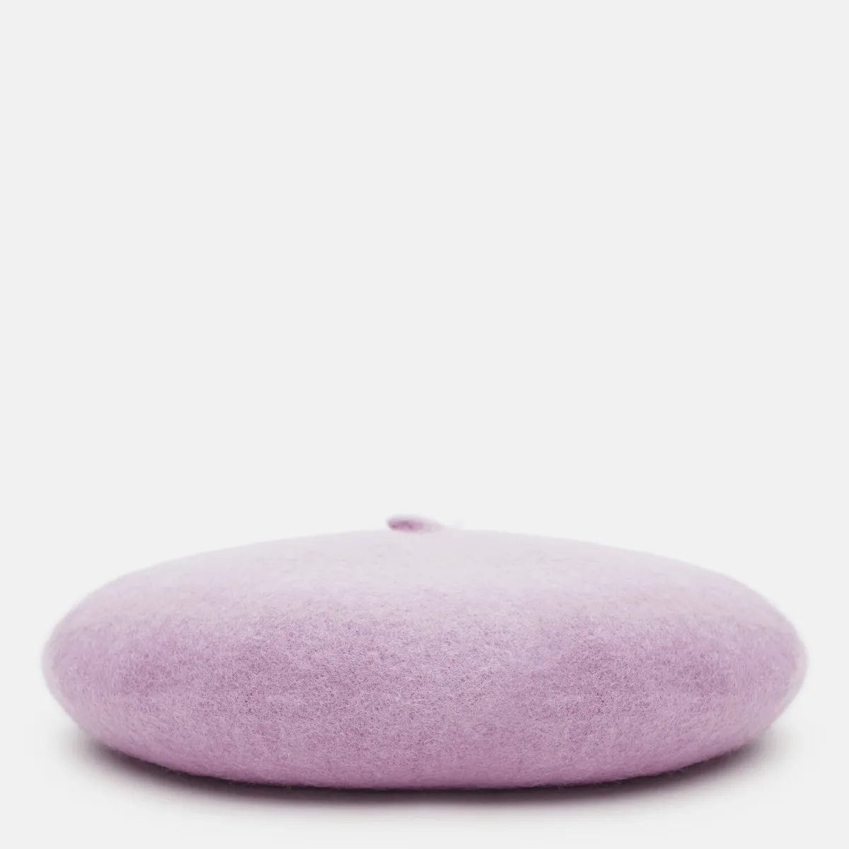 Берет класичний однотонний вовняний 56-58 Fortune Бузковий 