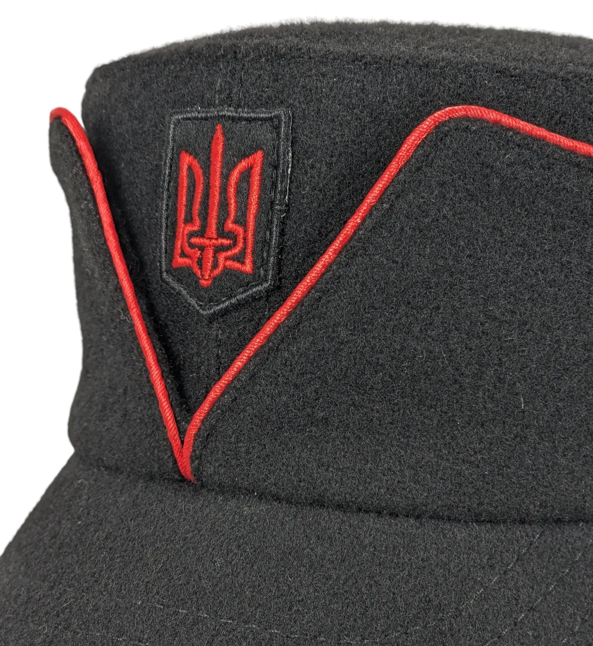 Мазепинка бандерівка австрійка кашемірова святкова з кокардою VladAltex 56 Чорний 0111-19 