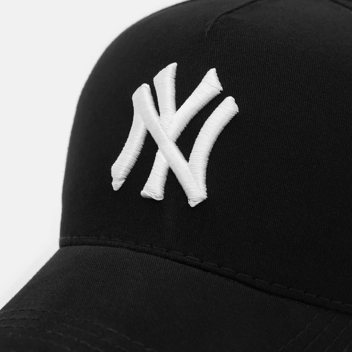 Бейсболка американка бавовняна з логотипом NY Fortune 51-52 Чорний 