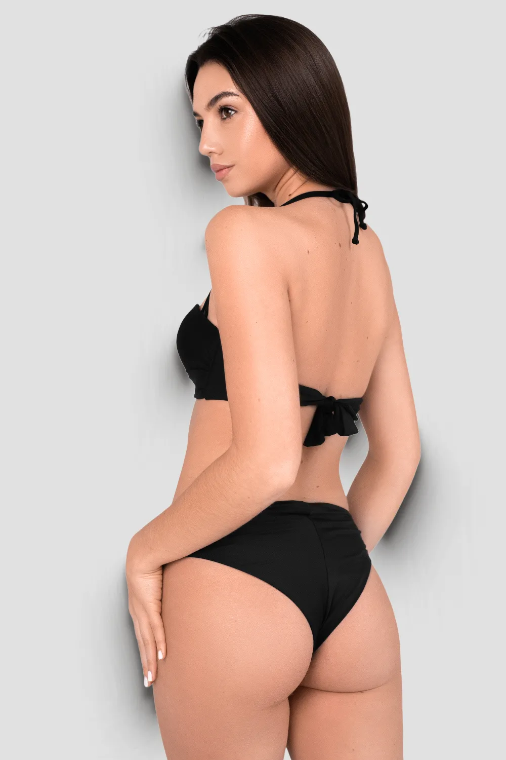 Купальник роздільний анжелікою з Push-up 32675 Atlantic Beach 38 Чорний 12492 