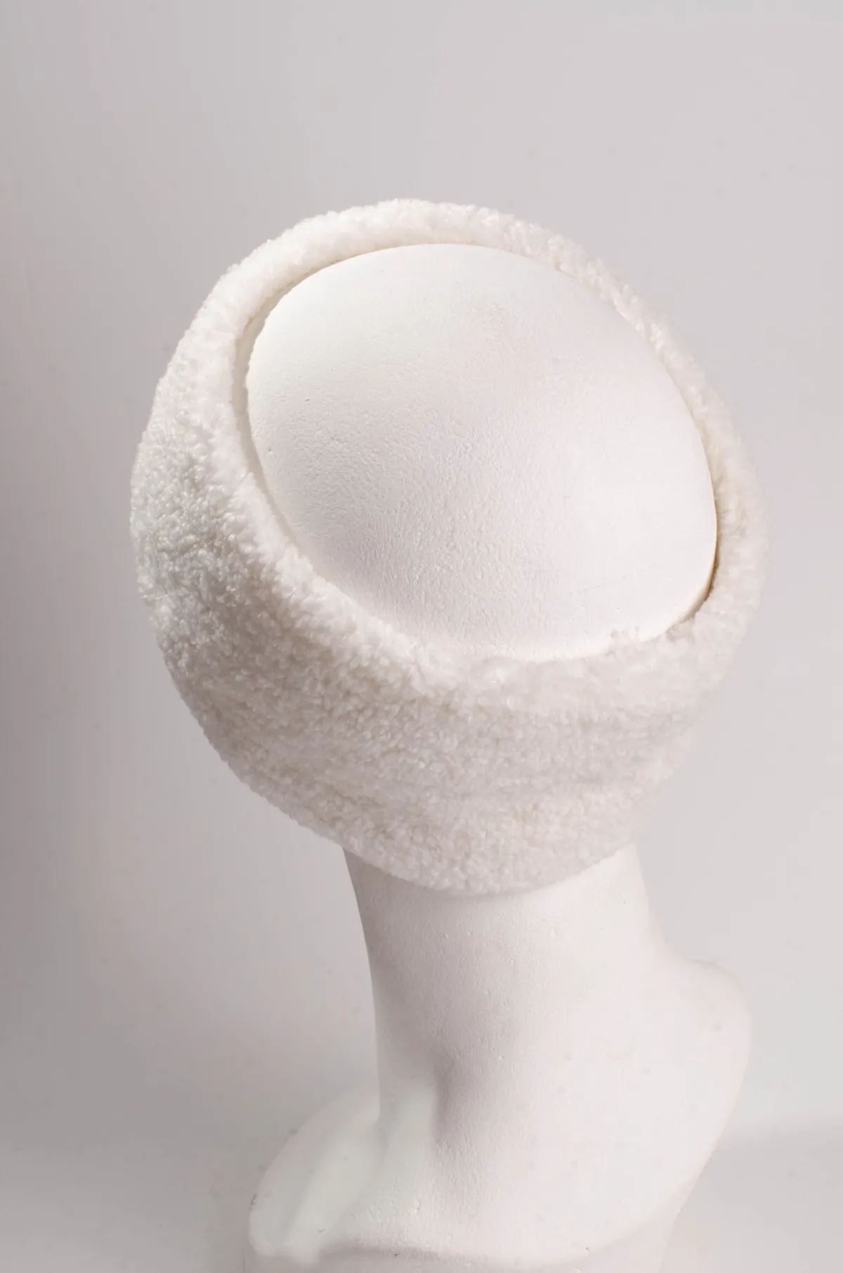 Пов’язка хутряна подвійна МАМИНІ ОБІЙМИ KENT&AVER 56-58 Білий 0225 