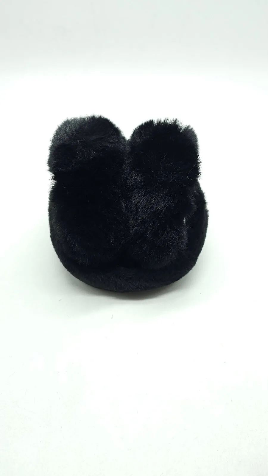 Навушники хутряні з кролика  SumWin one size Чорний 7703-6 