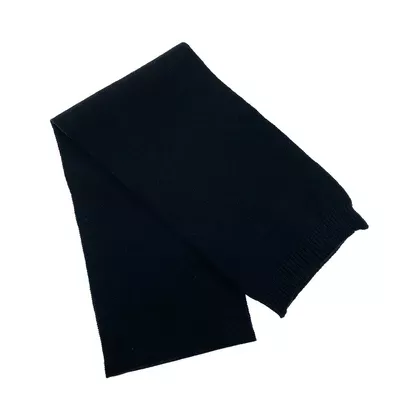Шалик в’язаний одношаровий Ленні Talvi 120x15см Чорний 12118