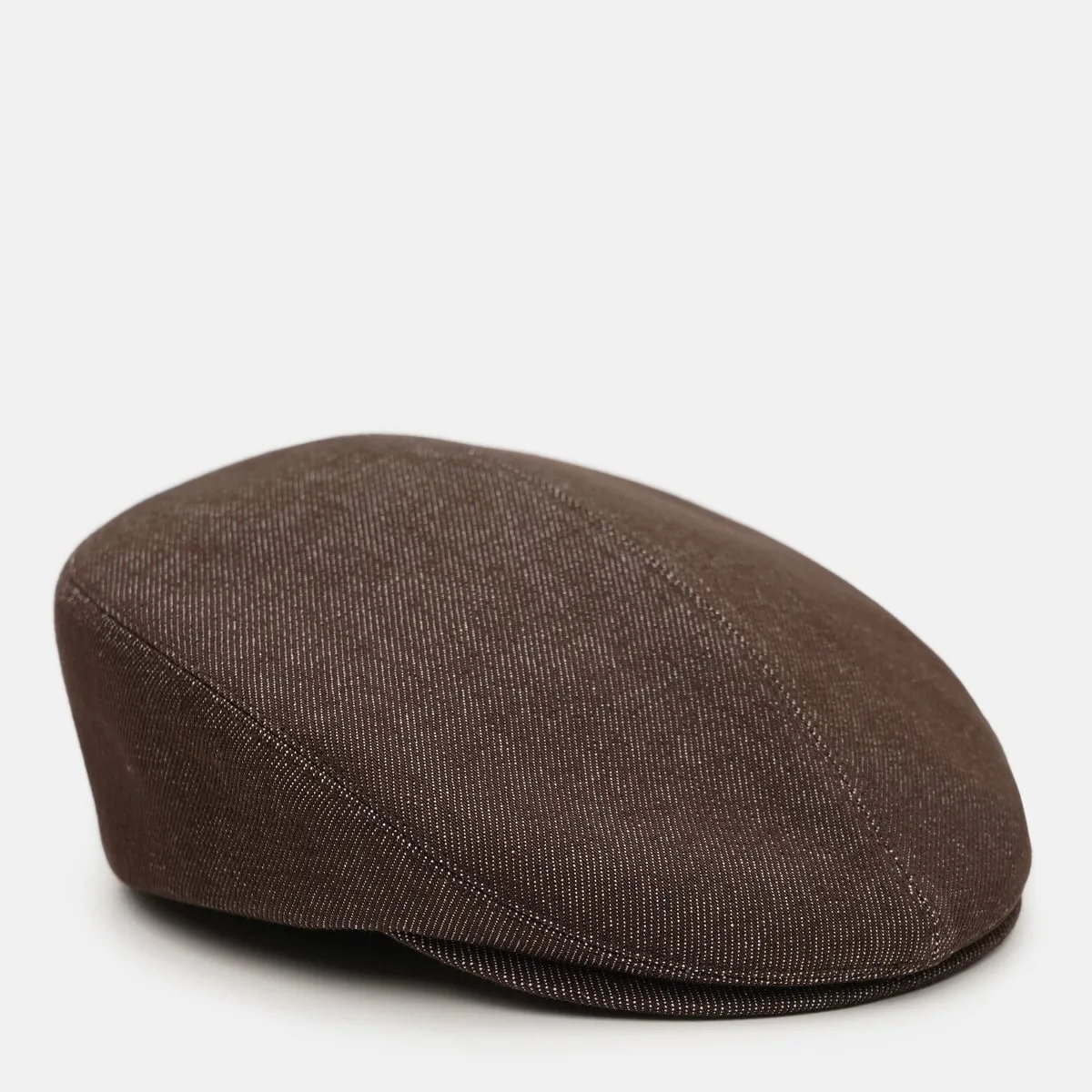 Кепи джинсовое Flat Cap Fortune 55-57 Коричневый 