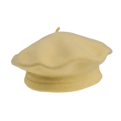 Берет з вовни класичний Flora Tonak 11.5 Кремовий 15358