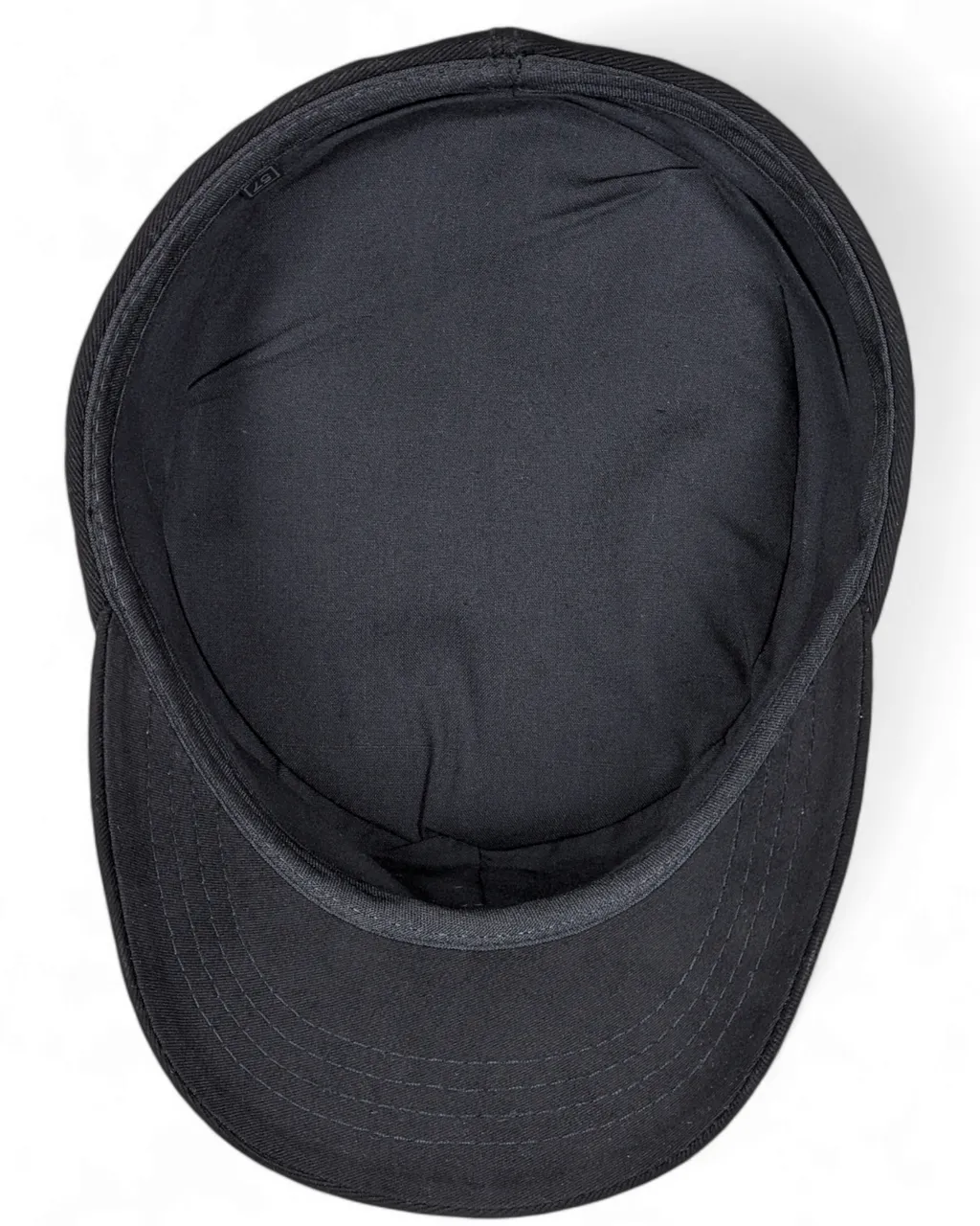 Кепка німка мазепинка бандерівка австрійка бавовняна тонка з кокардою та тризубом VladAltex 56 Чорний 43-19-2 