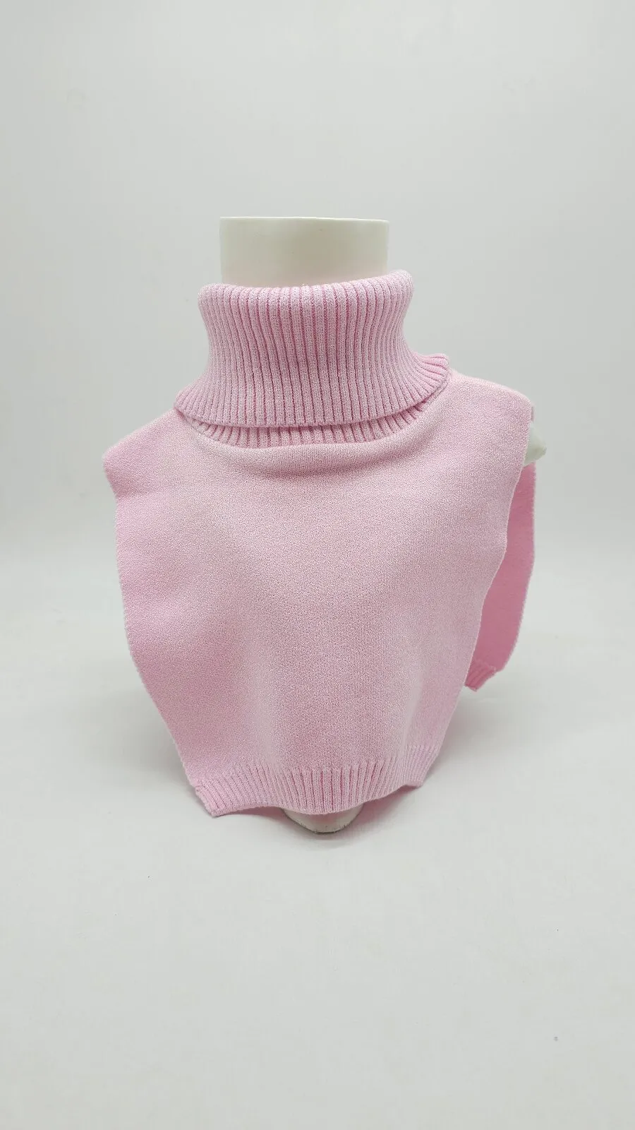 Манишка вязаная одинарная Glory Kids one size Розовый 