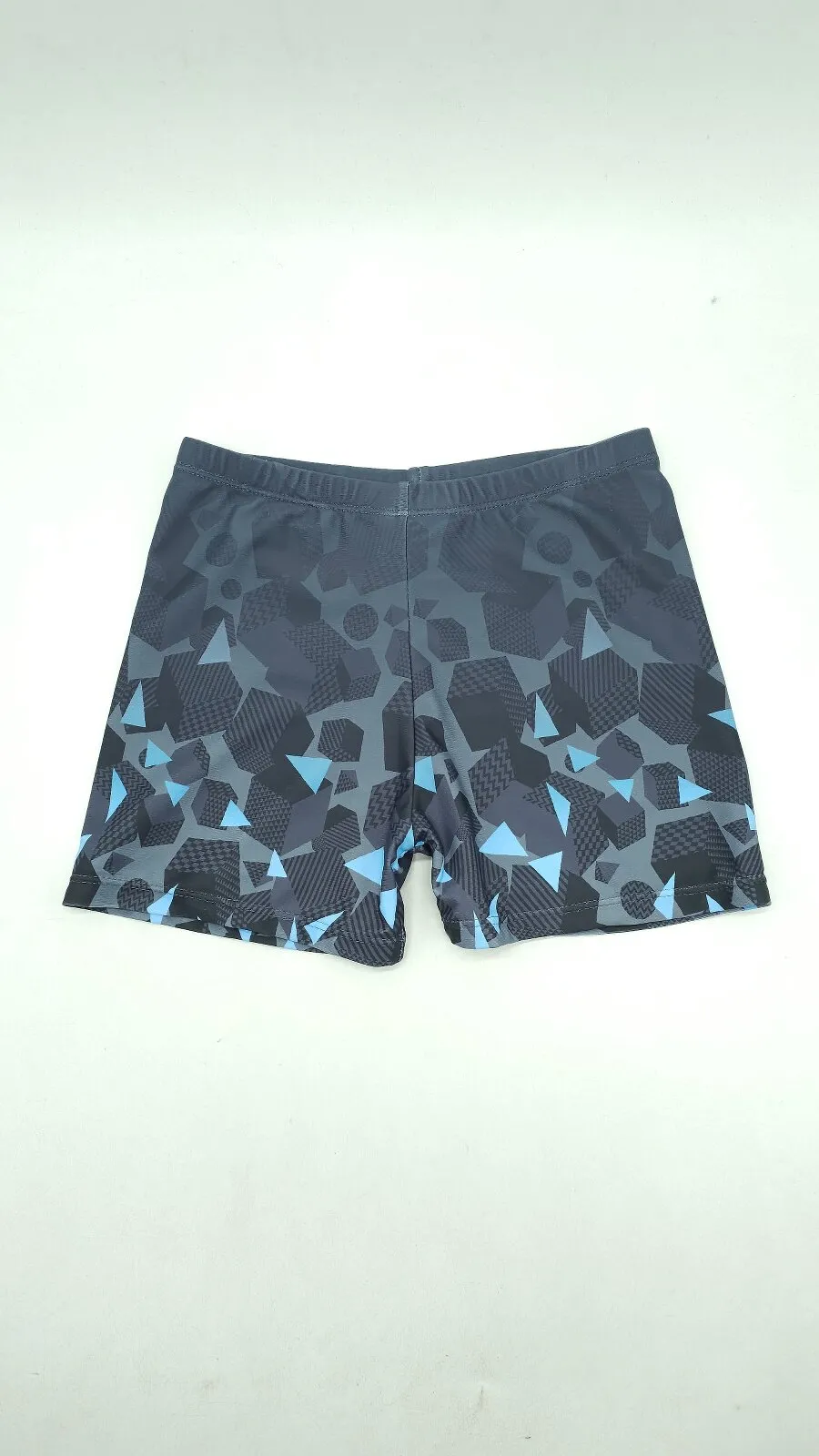 Плавки боксери підліткові з принтом Swimwear L Темно-сірий 2209 