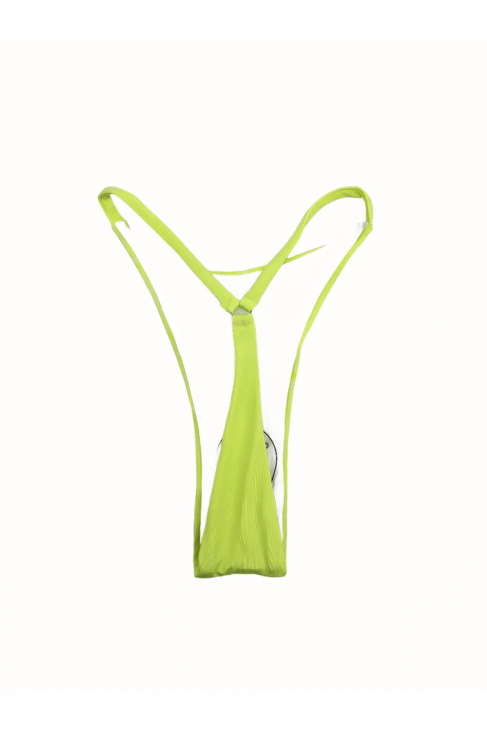 Плавки жіночі стрінги на зав’язки високої посадки Kesell 42 Салатовий 15213 