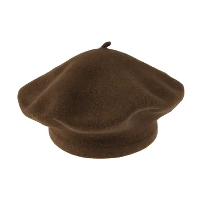 Берет з вовни класичний Flora Tonak 11 Капучіно