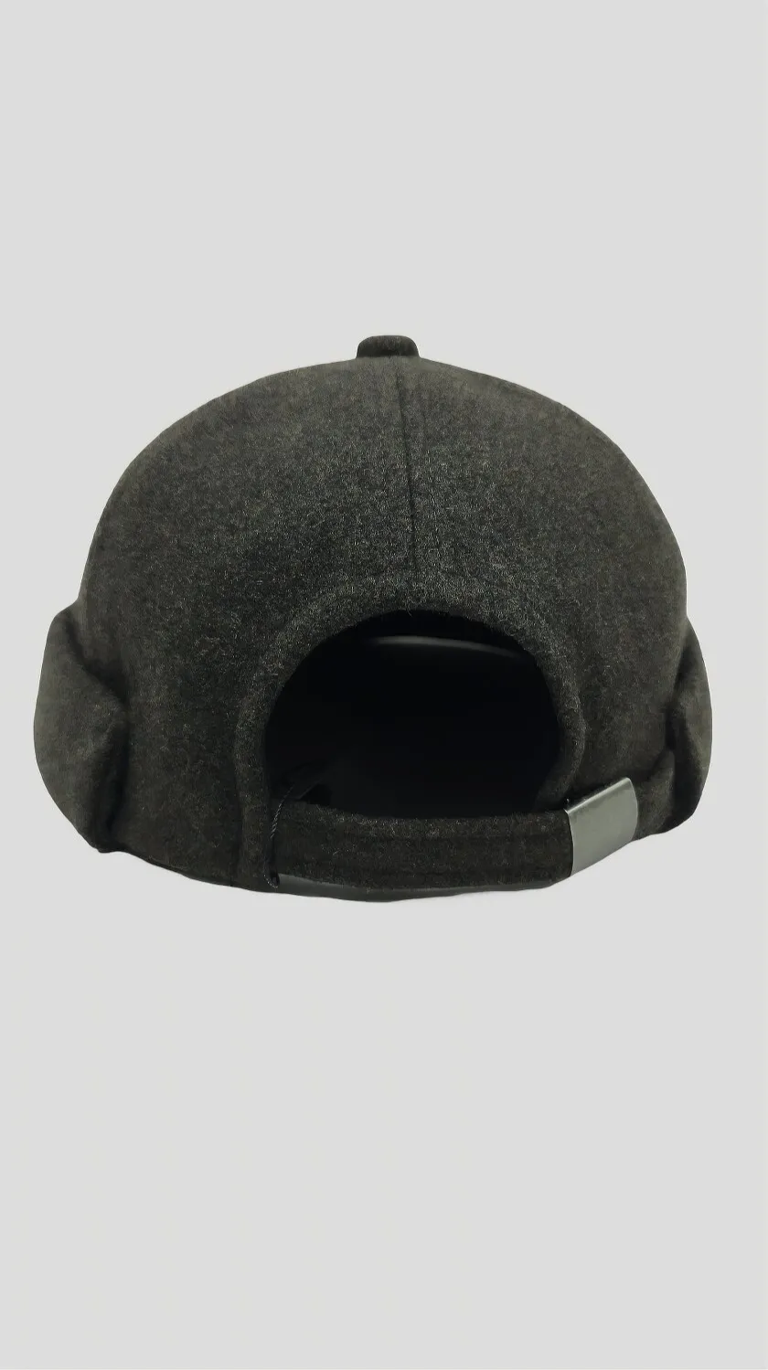 Кепка без козирка феска докер кашемірова з пірсингом VILSS 57-59 Шоколад 2229/1 