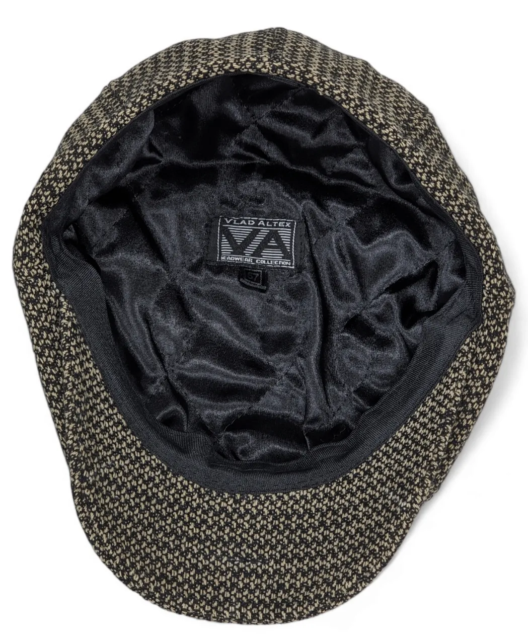 Кепка восьмиклинка хулиганка шерстяная VladAltex 56 Оливковый 140-26 