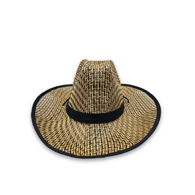 Капелюх ковбойський солом’яний Fortune 57-59 Бежевий з темно-синім