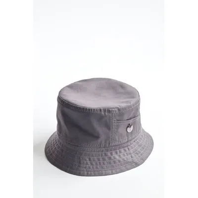 Панама бавовняна однотонна з кишенею Пірсинг KENT&AVER 55 Асфальт 2207