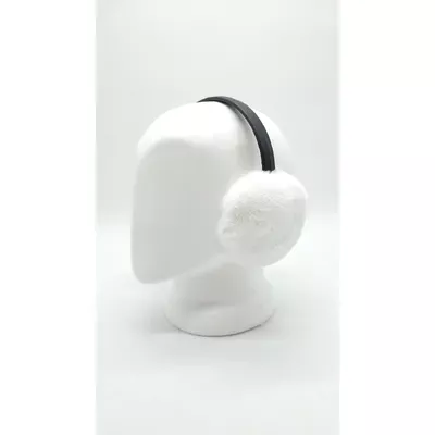 Наушники детские меховые с шиншилы SumWin one size Белый 06502