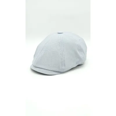 Кепка восьмиклинка бавовняна Mazur 56 Блакитний XP10-G533