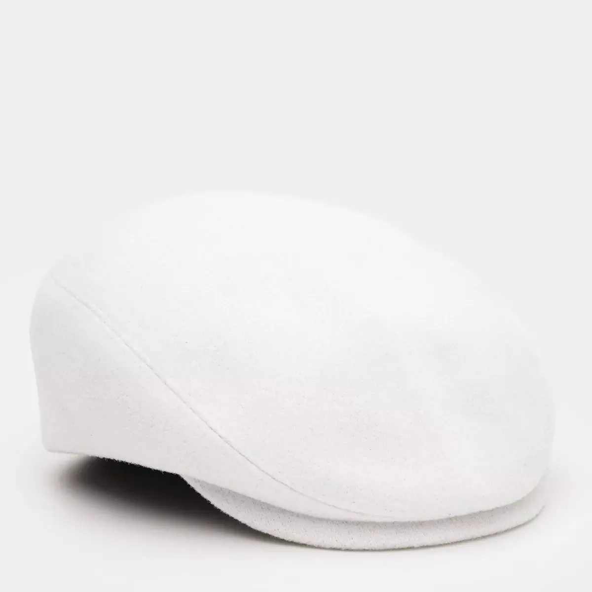 Кепі кашемірове Flat Cap Fortune 55-57 Білий 