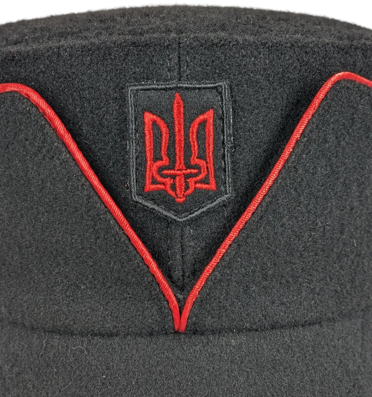 Мазепинка бандерівка австрійка кашемірова святкова з кокардою VladAltex 56 Чорний 0111-19 